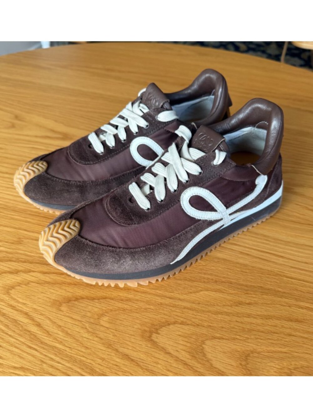 Loewe Flow Runner Sneakers Brown Size 39 US Size 8